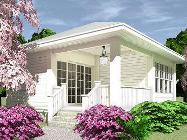 Cottage House Plan, 052H-0136