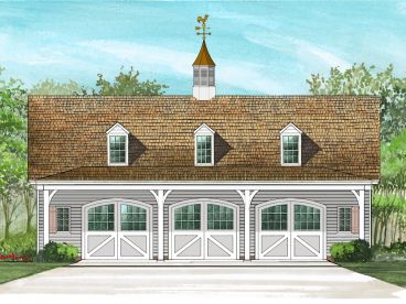 Carriage House Plan, 063G-0002