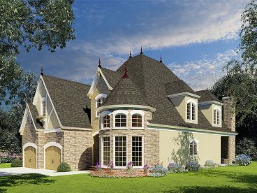 2-Story House Plan, 025H-0152