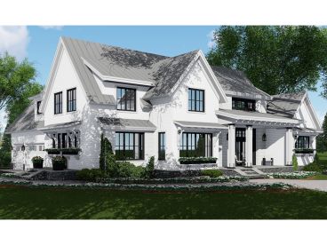 Two-Story House Plan, 023H-0200