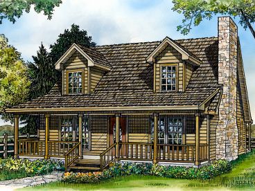 Country Home Design, 008H-0033