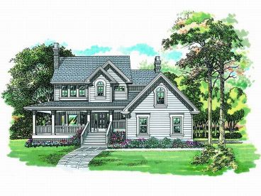 Country House Plan, 032H-0089