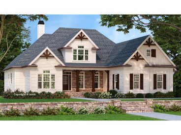 Craftsman House Plan, 086H-0071