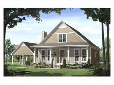 Country House Plan, 001H-0072