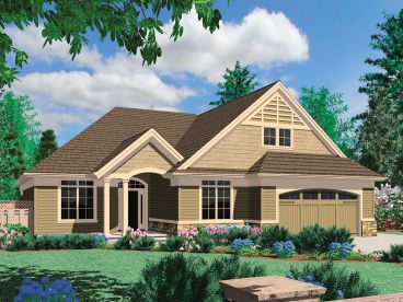 Traditional Ranch House Plan, 034H-0252