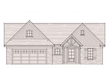 Craftsman House Plan, 061H-0037