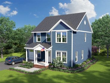 Traditional House Plan, 082H-0005