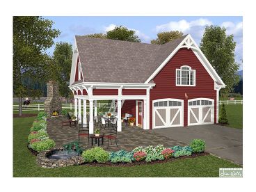 Carriage House Plan, 007G-0007