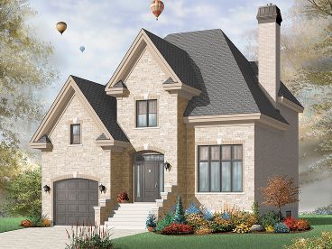Two-Story Home Design, 027H-0260