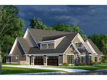 Craftsman House Plan, 074H-0211