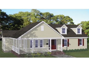One-Story House Plan, 078H-0049