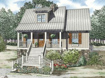 Vacation Home Plan, 025H-0154