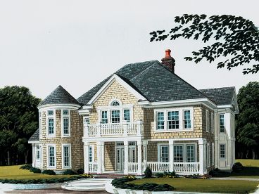 Luxury Home Plan, 054H-0004