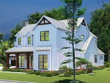 Two-Story House Plan, 074H-0216