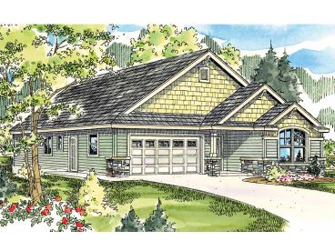 One-Story House Plan, 051H-0172
