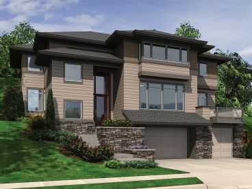 Two-Story House Plan, 034H-0353