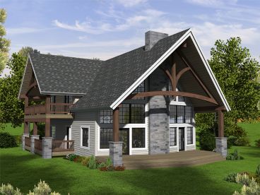 Craftsman House Plan, 012H-0306