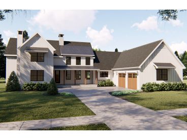 Country House Plan, 050H-0136