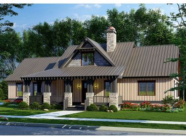 Two-Story House Plan, 074H-0178