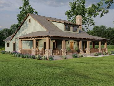 Two-Story House Plan, 074H-0270