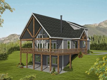 Mountain House Plan, 062H-0325