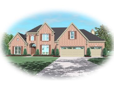 Traditional Home Plan, 006H-0091