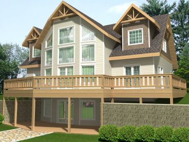 Northwest House Plan, 012H-0193