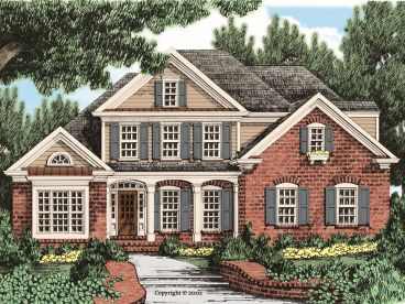 Traditional House Plan, 086H-0031