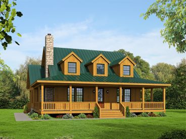 Country House Plan, 062H-0225