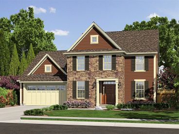 Two-Story Home Plan, 046H-0015