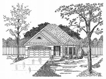 One-Story House Plan, 019H-0060