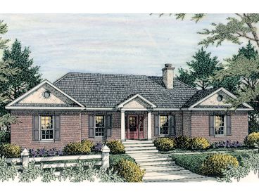 Traditional Ranch Home, 042H-0037