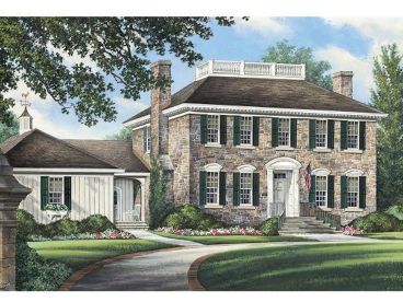 Colonial House Plan, 063H-0084