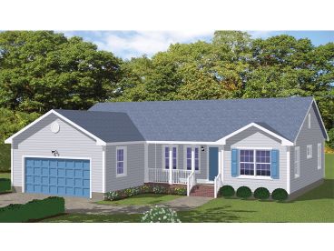 One-Story House Plan, 078H-0013