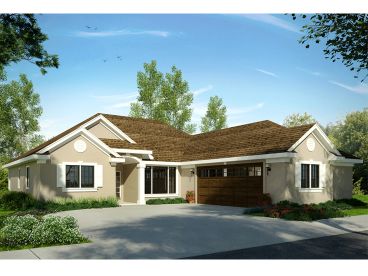Sunbelt House Plan, 051H-0293