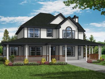 Country House Plan, 051H-0333