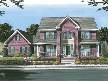 Two-Story House Plan, 059H-0098