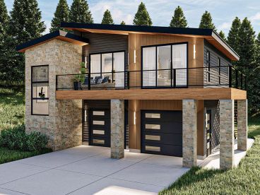 Carriage House Plan, 050G-0203