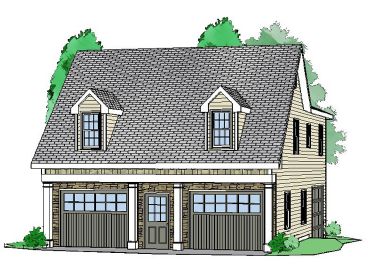 Carriage House Plan, 053G-0004