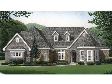 Two-Story House Plan, 054H-0053