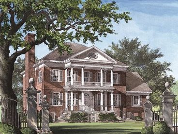 Two-Story Home Plan, 063H-0163