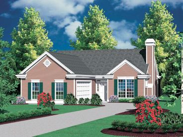 Traditional House Plan, 034H-0241