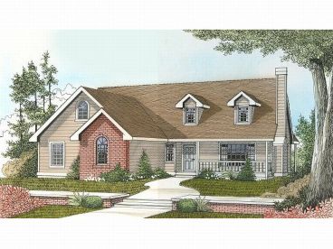 1-Story Home Plan, 026H-0097