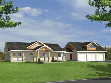 Northwestern Home Design, 012H-0126