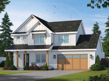 Two-Story House Plan, 031H-0440