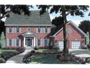 Colonial House Design, 047H-0015