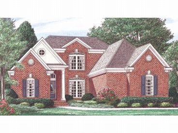 Traditional Home Plan, 011H-0014