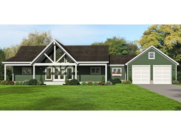 Country House Plan, 062H-0383