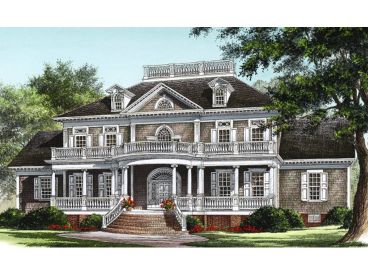 Southern Luxury Home, 063H-0021