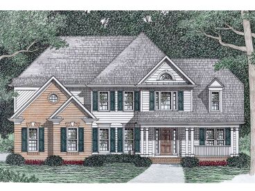 Traditional House Plan, 045H-0045